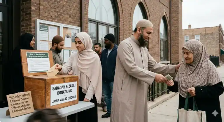 how to give sadaqah
